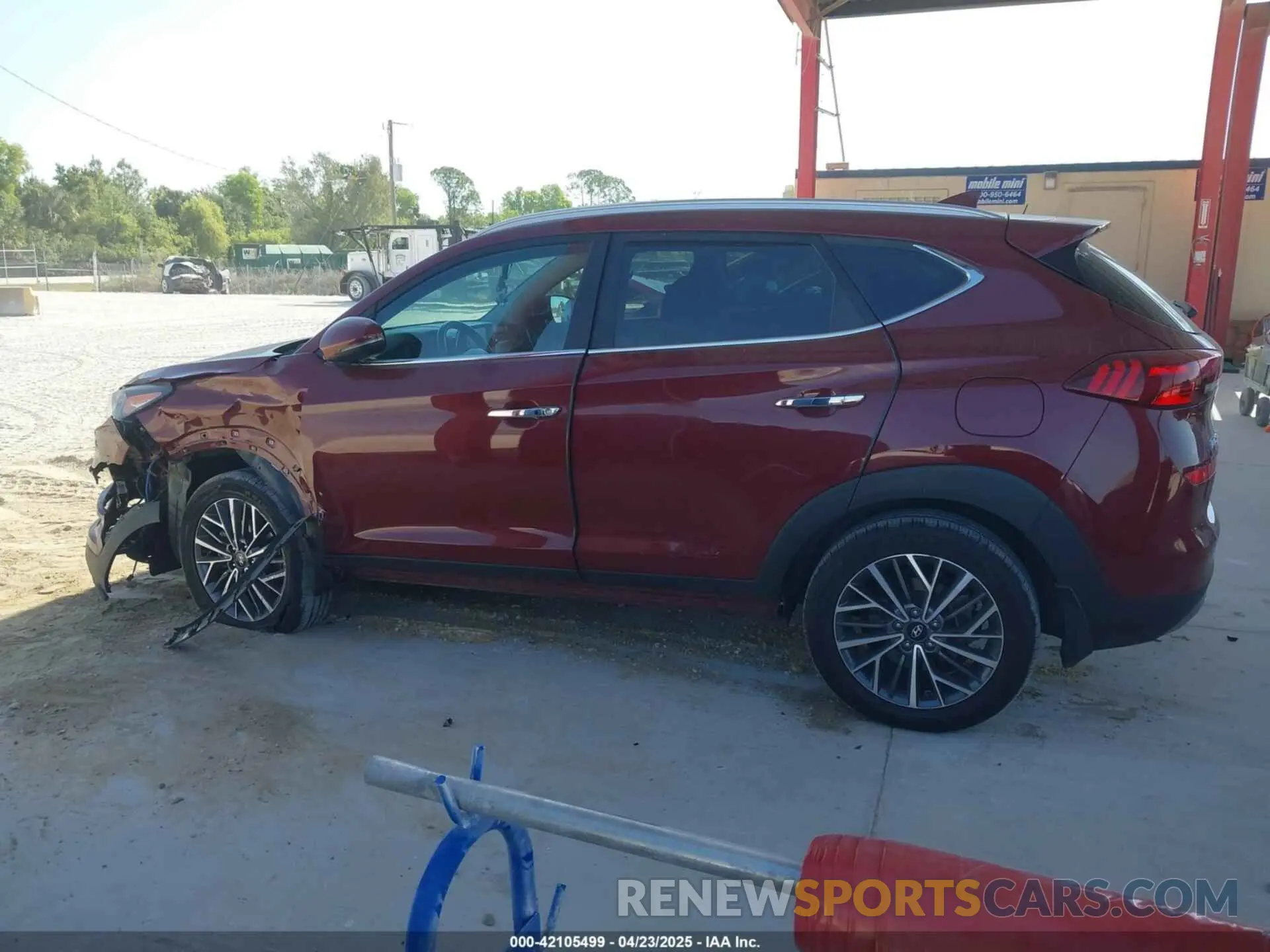 15 Photograph of a damaged car KM8J33AL7KU865187 HYUNDAI TUCSON 2019