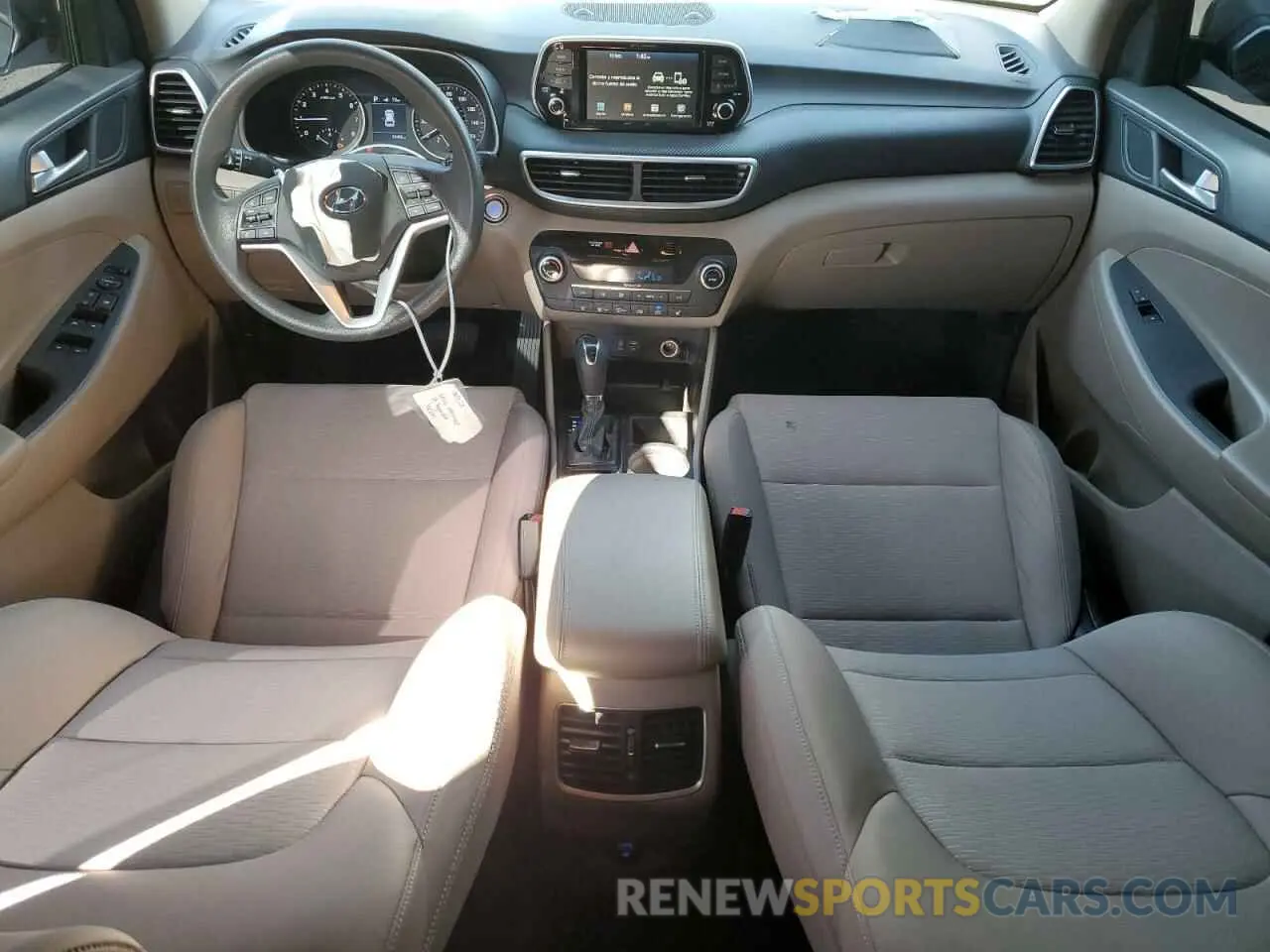 8 Photograph of a damaged car KM8J33AL7KU947274 HYUNDAI TUCSON 2019