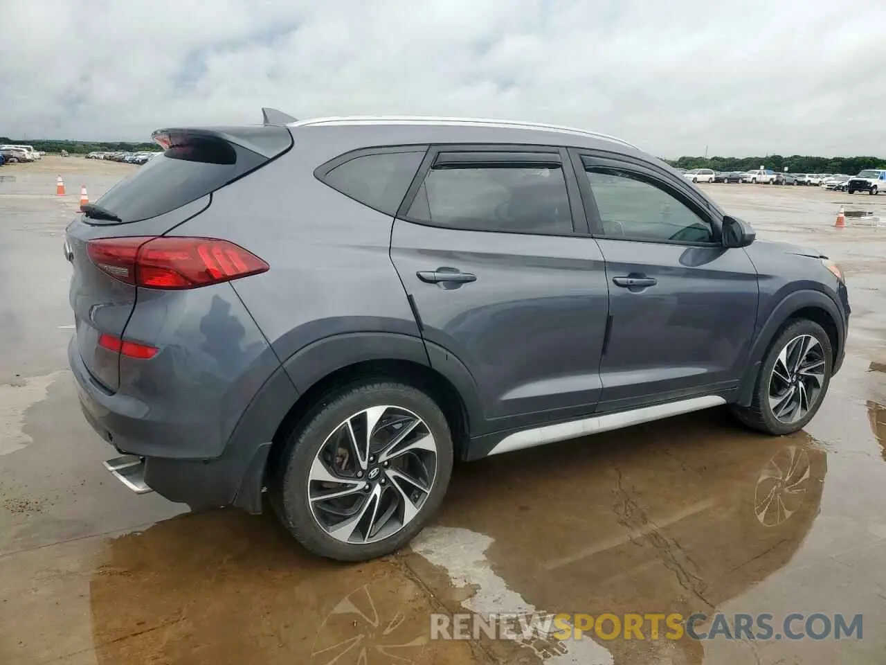 3 Photograph of a damaged car KM8J33AL7KU981070 HYUNDAI TUCSON 2019