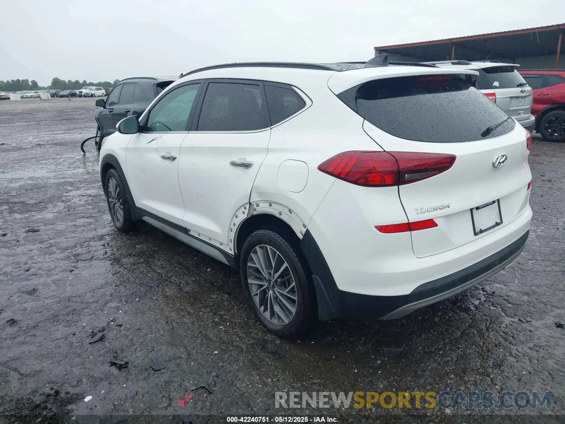 3 Photograph of a damaged car KM8J33AL8KU903140 HYUNDAI TUCSON 2019
