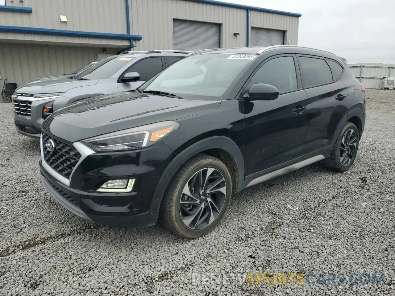 1 Photograph of a damaged car KM8J33AL8KU965900 HYUNDAI TUCSON 2019