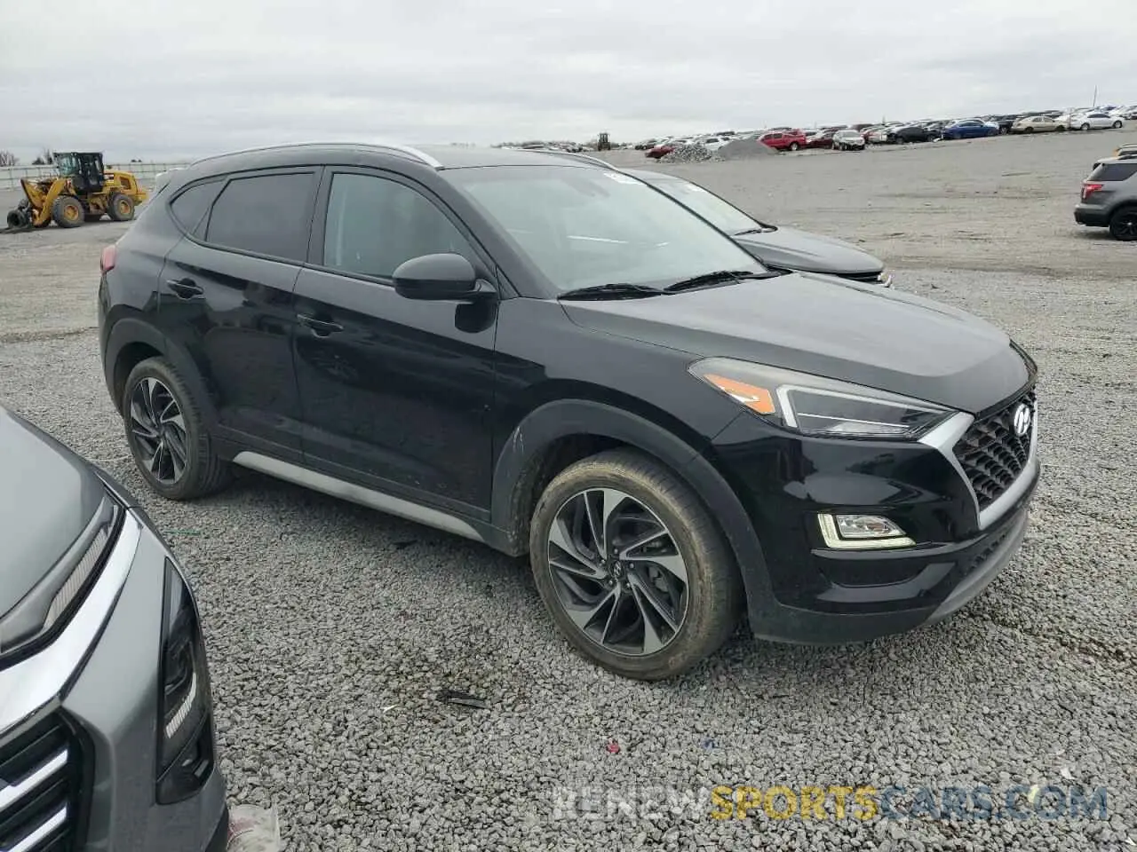 4 Photograph of a damaged car KM8J33AL8KU965900 HYUNDAI TUCSON 2019