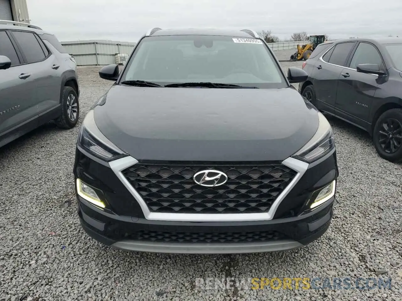5 Photograph of a damaged car KM8J33AL8KU965900 HYUNDAI TUCSON 2019
