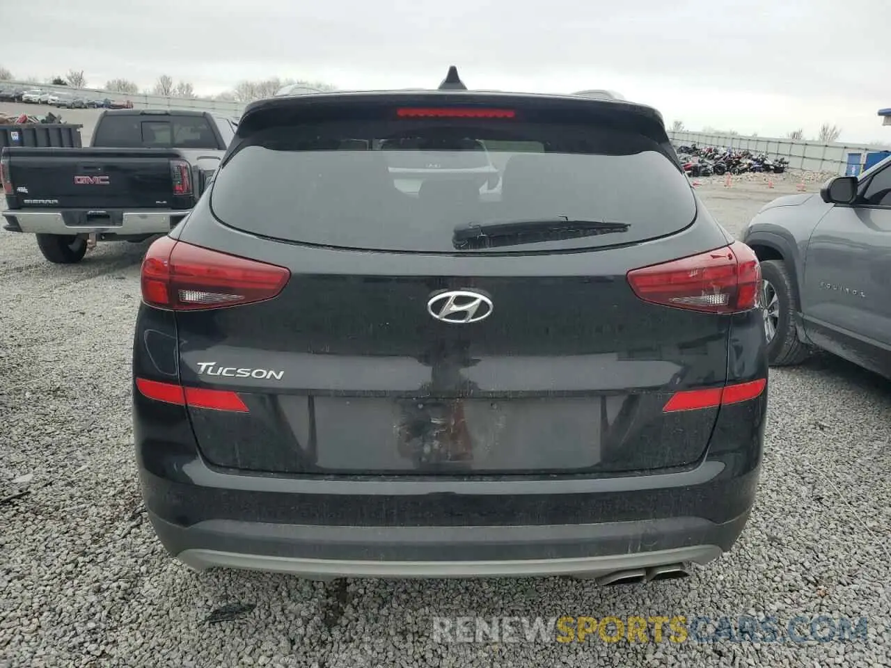 6 Photograph of a damaged car KM8J33AL8KU965900 HYUNDAI TUCSON 2019