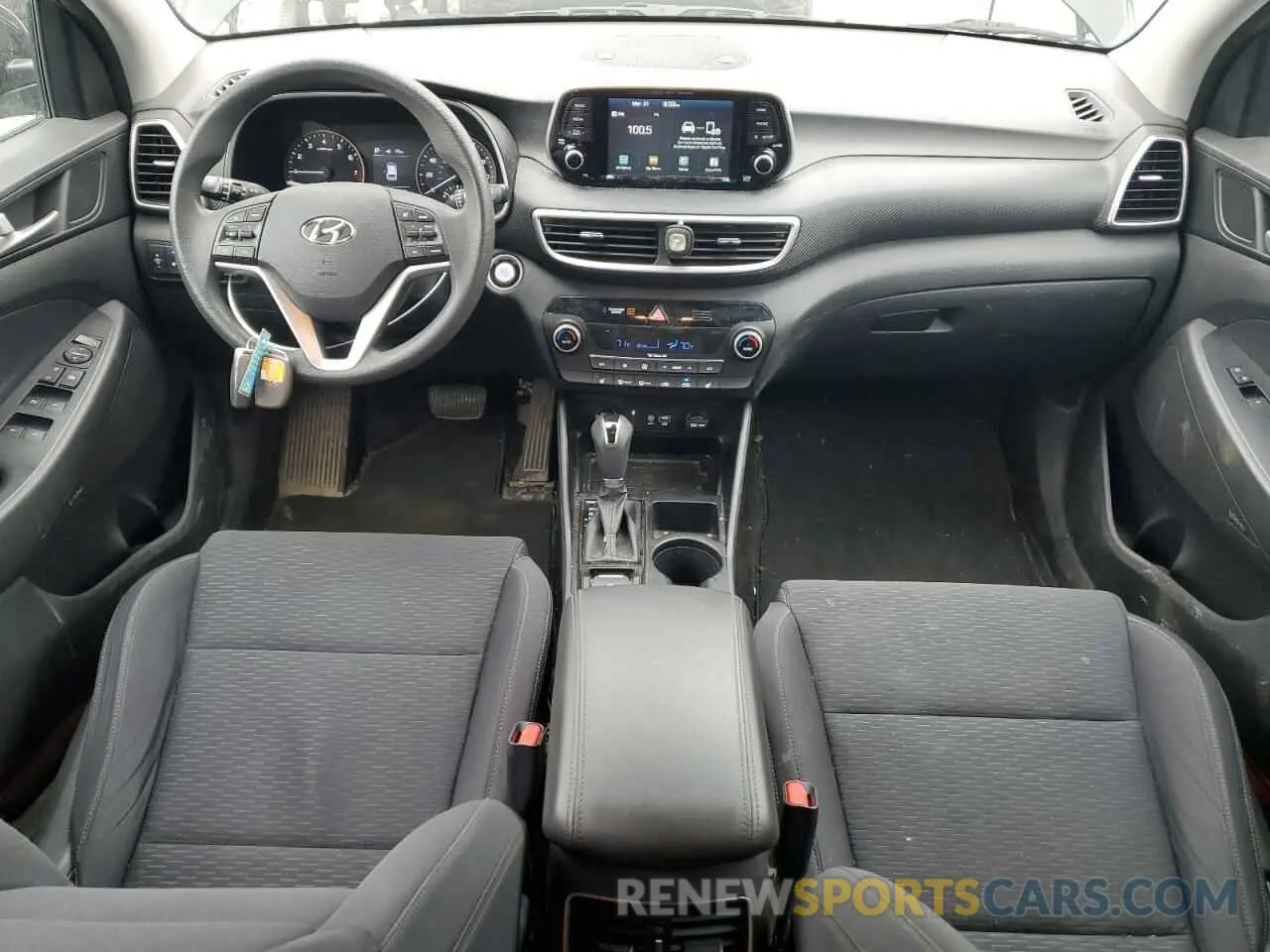 8 Photograph of a damaged car KM8J33AL8KU965900 HYUNDAI TUCSON 2019