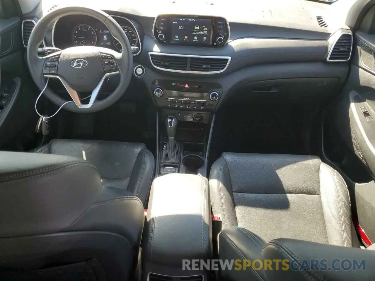 8 Photograph of a damaged car KM8J33AL8KU984978 HYUNDAI TUCSON 2019