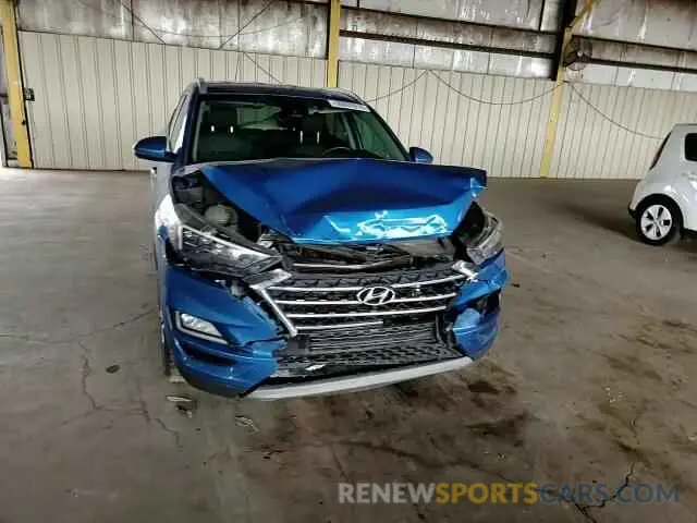 10 Photograph of a damaged car KM8J33AL9KU012418 HYUNDAI TUCSON 2019