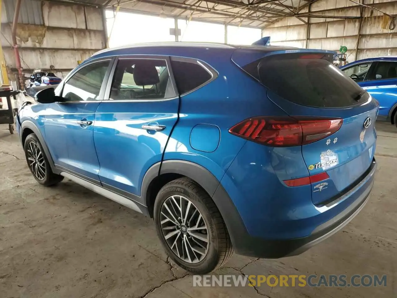 2 Photograph of a damaged car KM8J33AL9KU012418 HYUNDAI TUCSON 2019