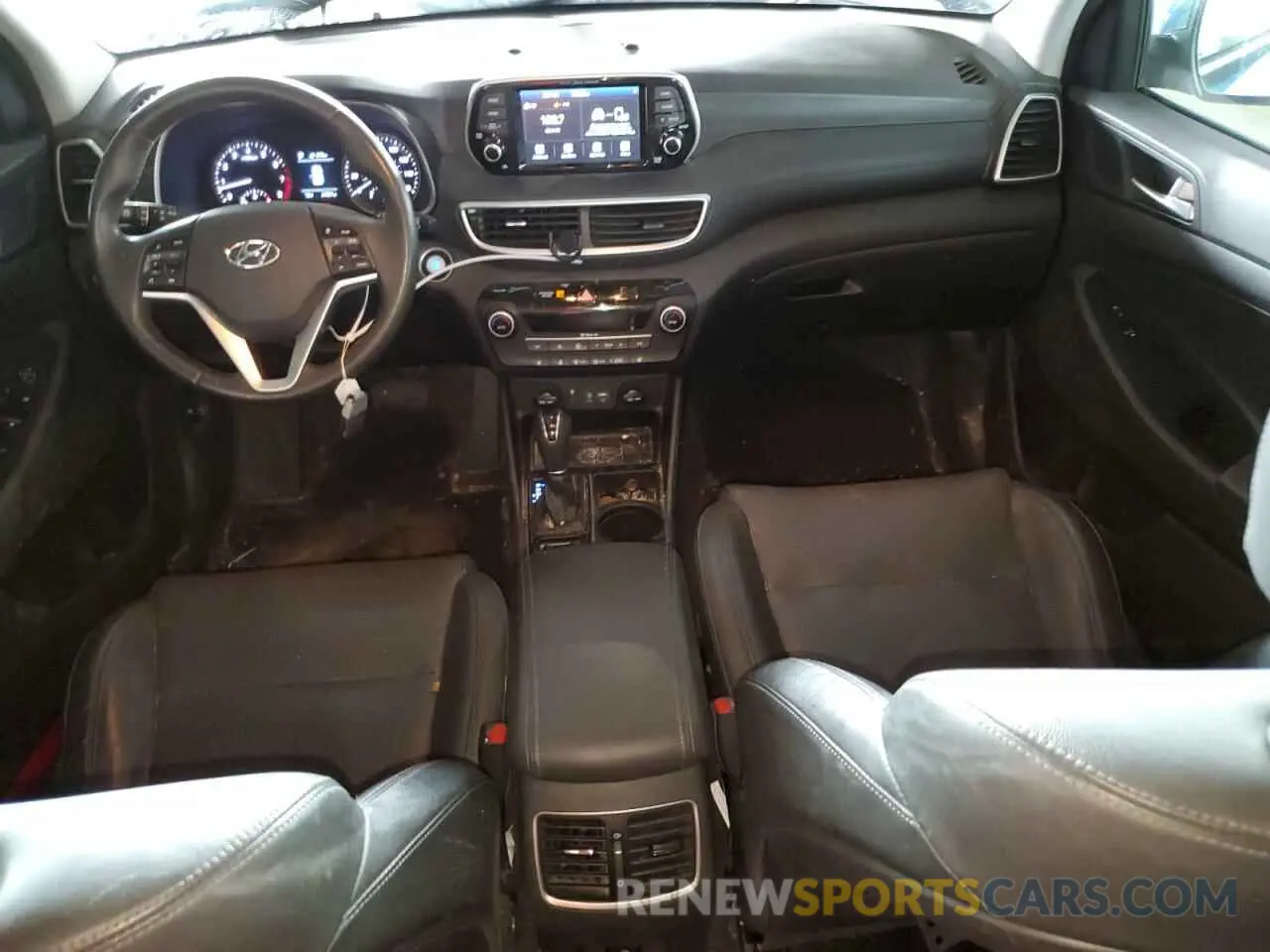 8 Photograph of a damaged car KM8J33AL9KU012418 HYUNDAI TUCSON 2019
