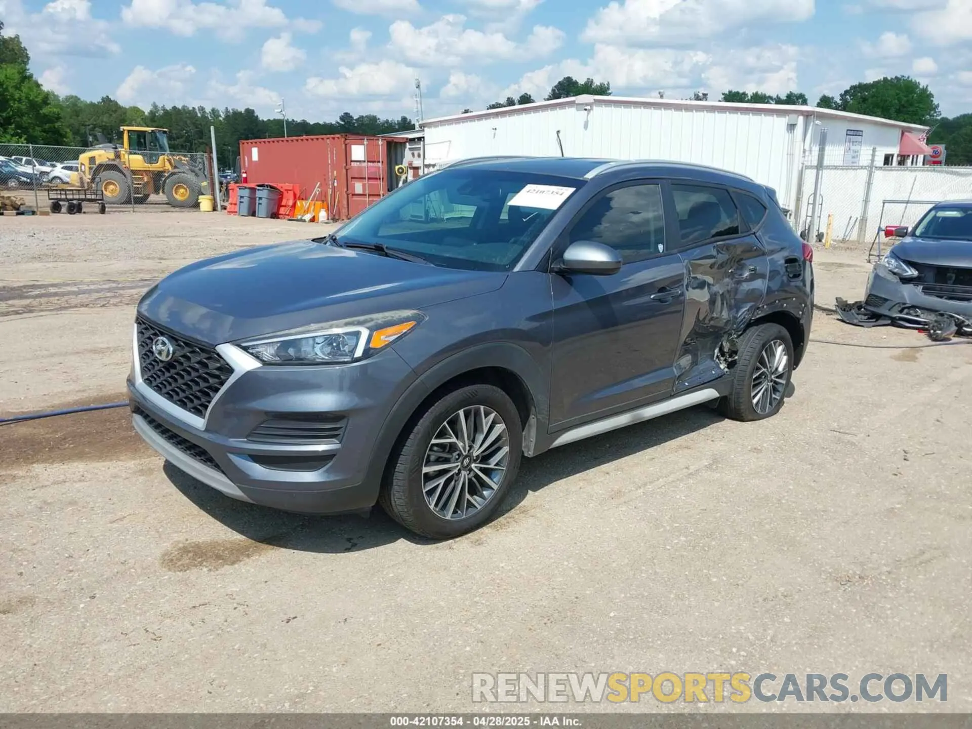 2 Photograph of a damaged car KM8J33AL9KU014718 HYUNDAI TUCSON 2019