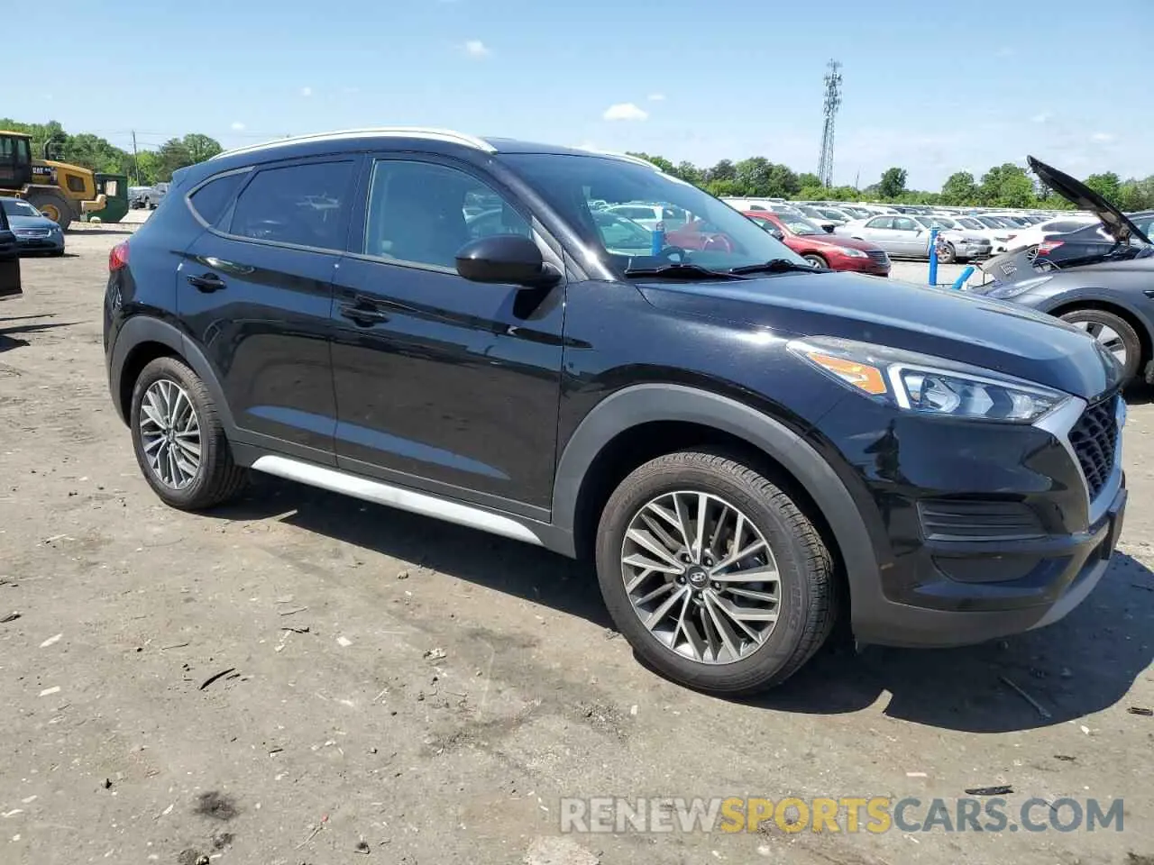 4 Photograph of a damaged car KM8J33AL9KU056645 HYUNDAI TUCSON 2019