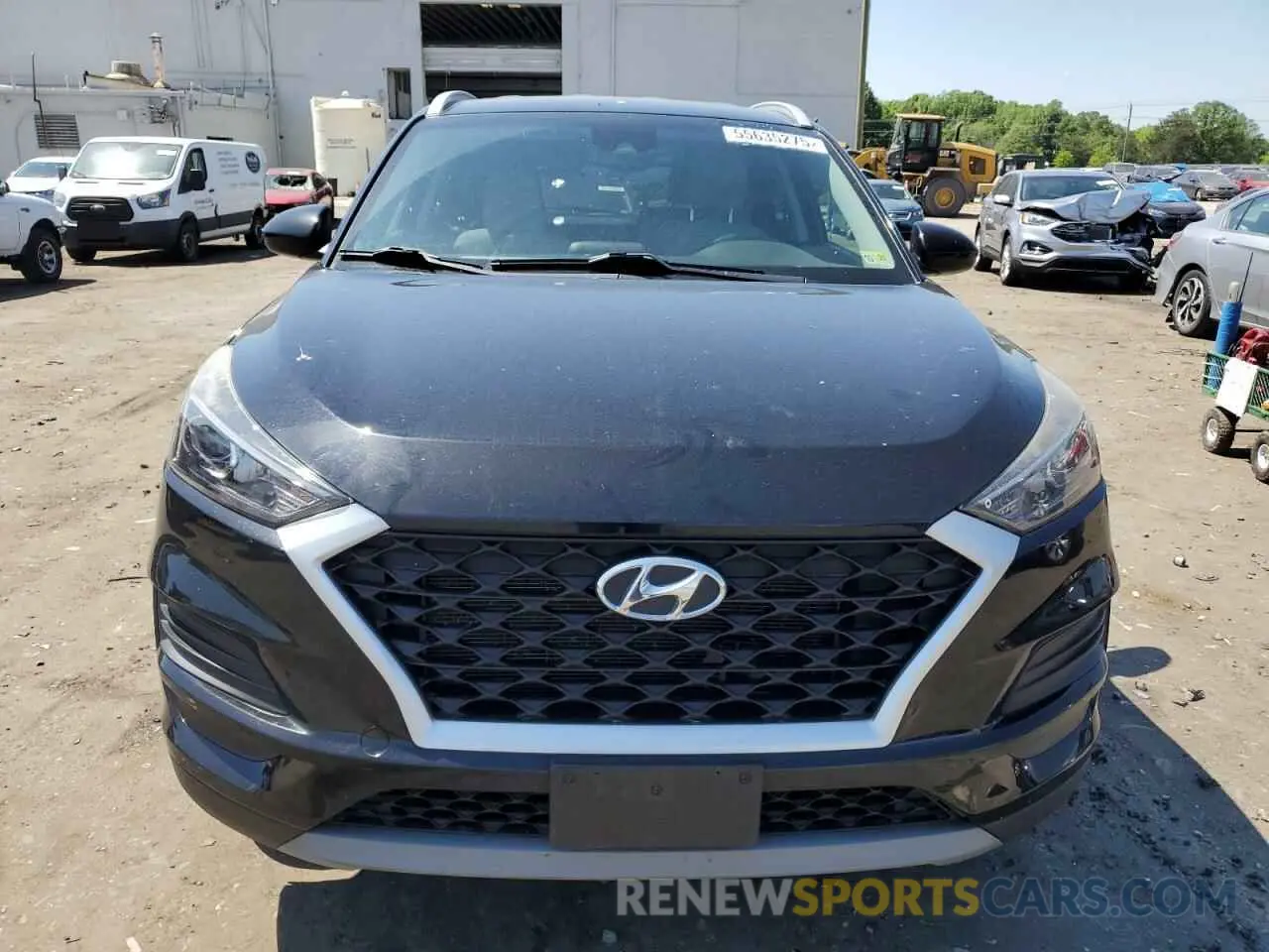 5 Photograph of a damaged car KM8J33AL9KU056645 HYUNDAI TUCSON 2019