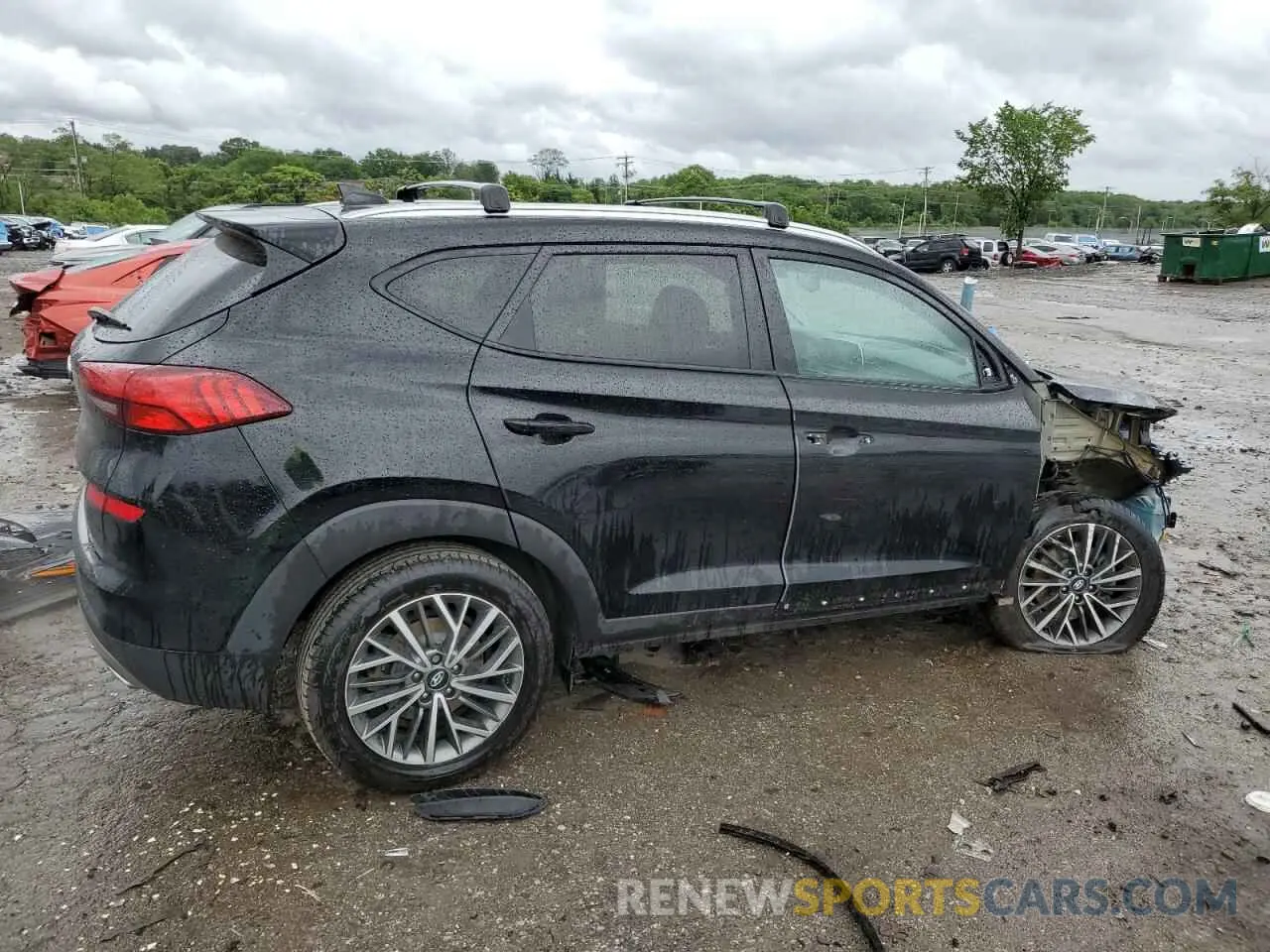3 Photograph of a damaged car KM8J33AL9KU070402 HYUNDAI TUCSON 2019