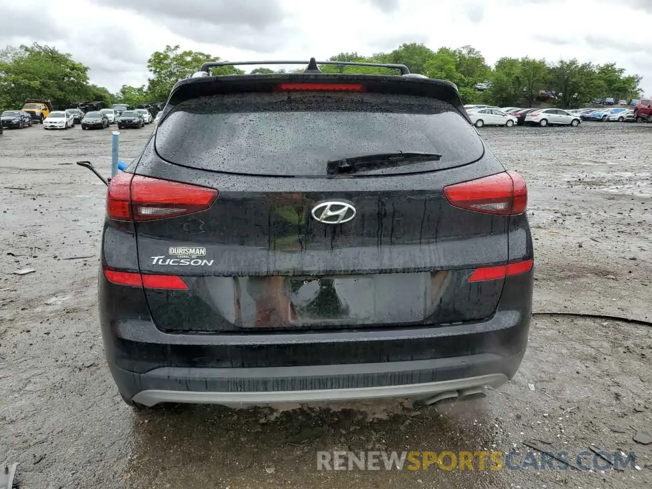 6 Photograph of a damaged car KM8J33AL9KU070402 HYUNDAI TUCSON 2019