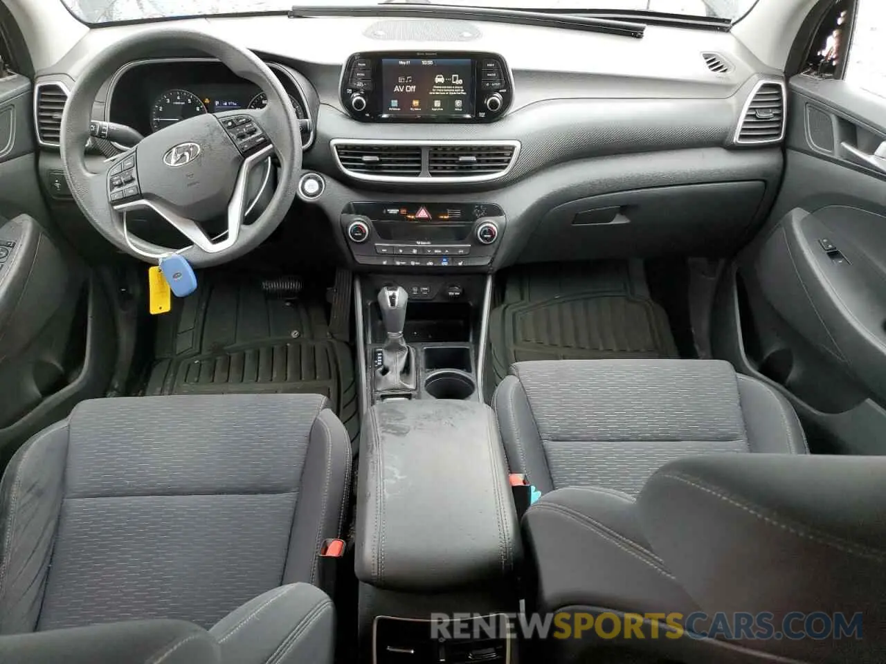 8 Photograph of a damaged car KM8J33AL9KU070402 HYUNDAI TUCSON 2019