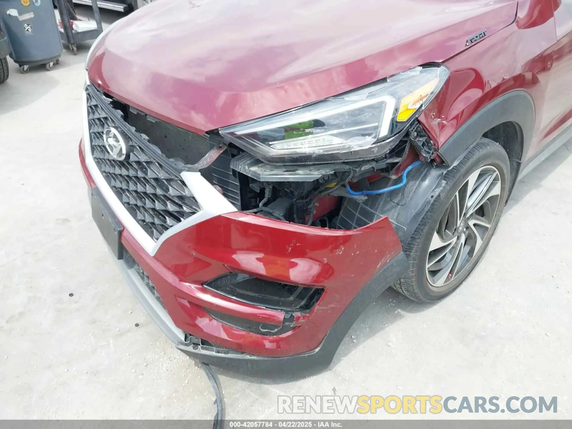 6 Photograph of a damaged car KM8J33AL9KU895176 HYUNDAI TUCSON 2019