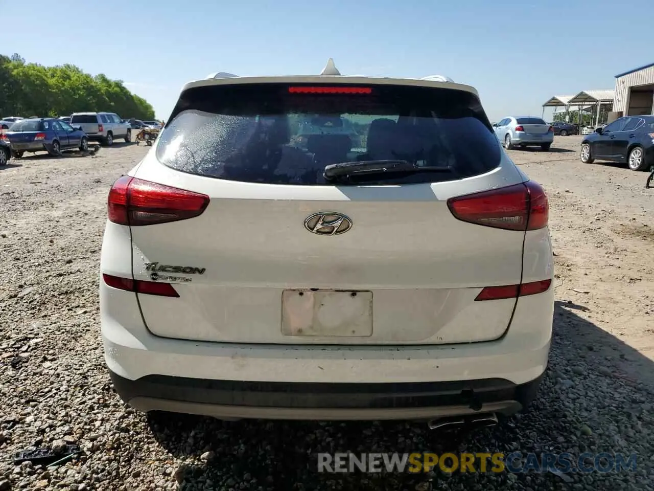 6 Photograph of a damaged car KM8J33AL9KU895694 HYUNDAI TUCSON 2019
