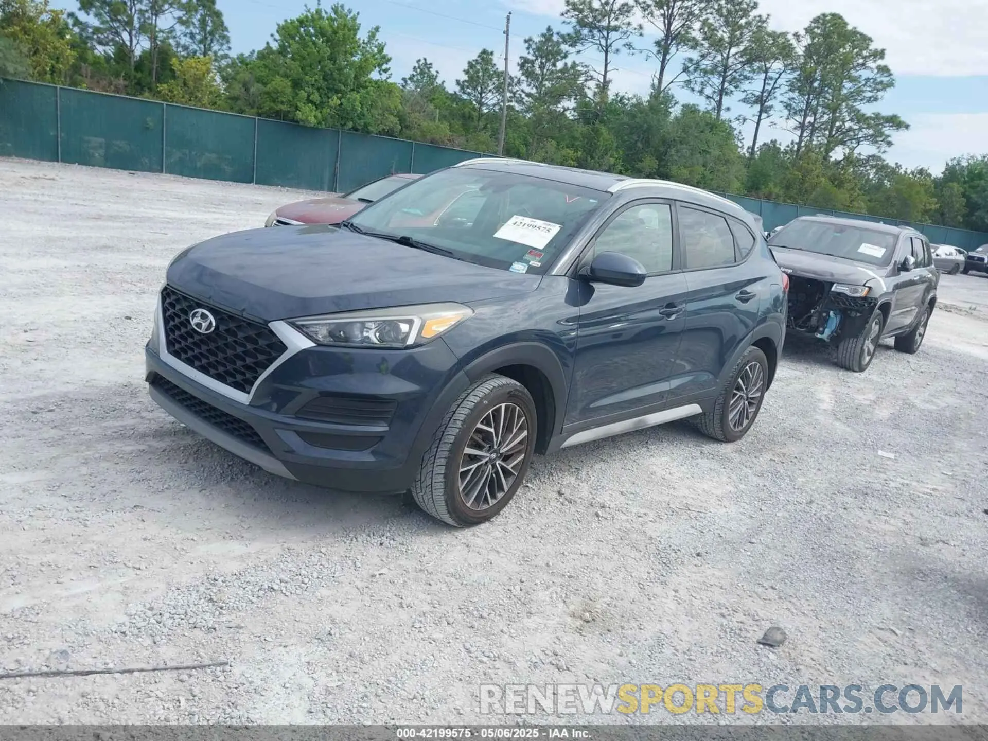 2 Photograph of a damaged car KM8J33AL9KU949771 HYUNDAI TUCSON 2019