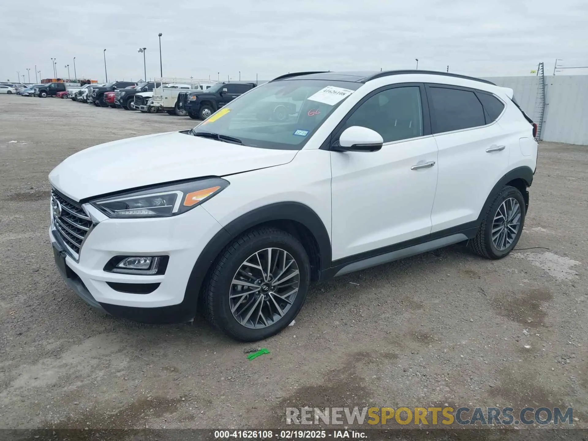 2 Photograph of a damaged car KM8J33ALOKU880498 HYUNDAI TUCSON 2019