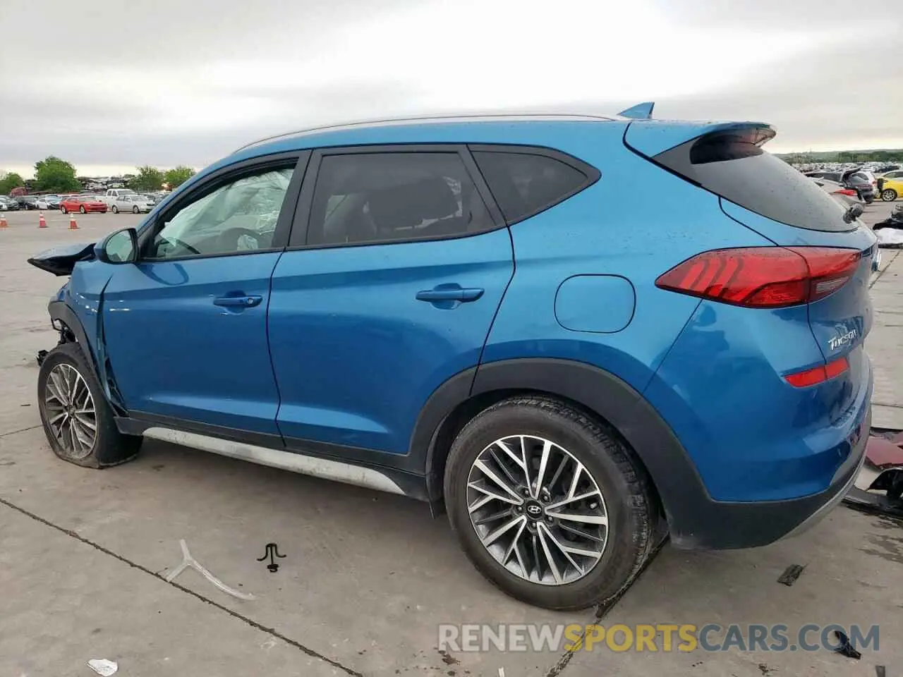 2 Photograph of a damaged car KM8J33ALXKU035478 HYUNDAI TUCSON 2019