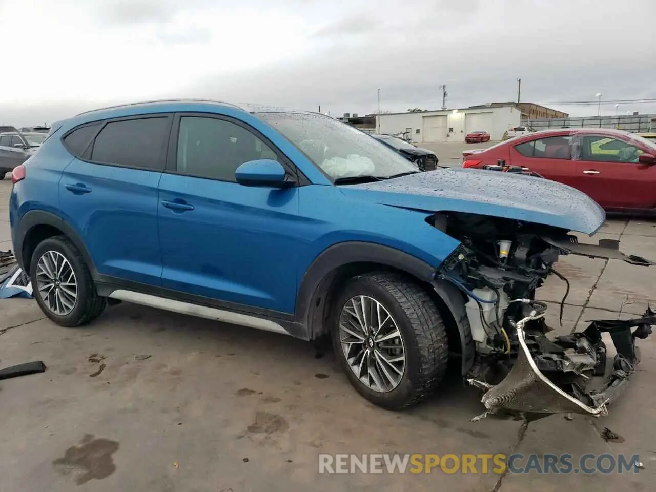 4 Photograph of a damaged car KM8J33ALXKU035478 HYUNDAI TUCSON 2019