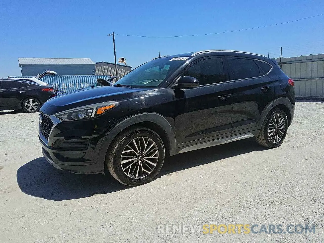 1 Photograph of a damaged car KM8J33ALXKU842910 HYUNDAI TUCSON 2019