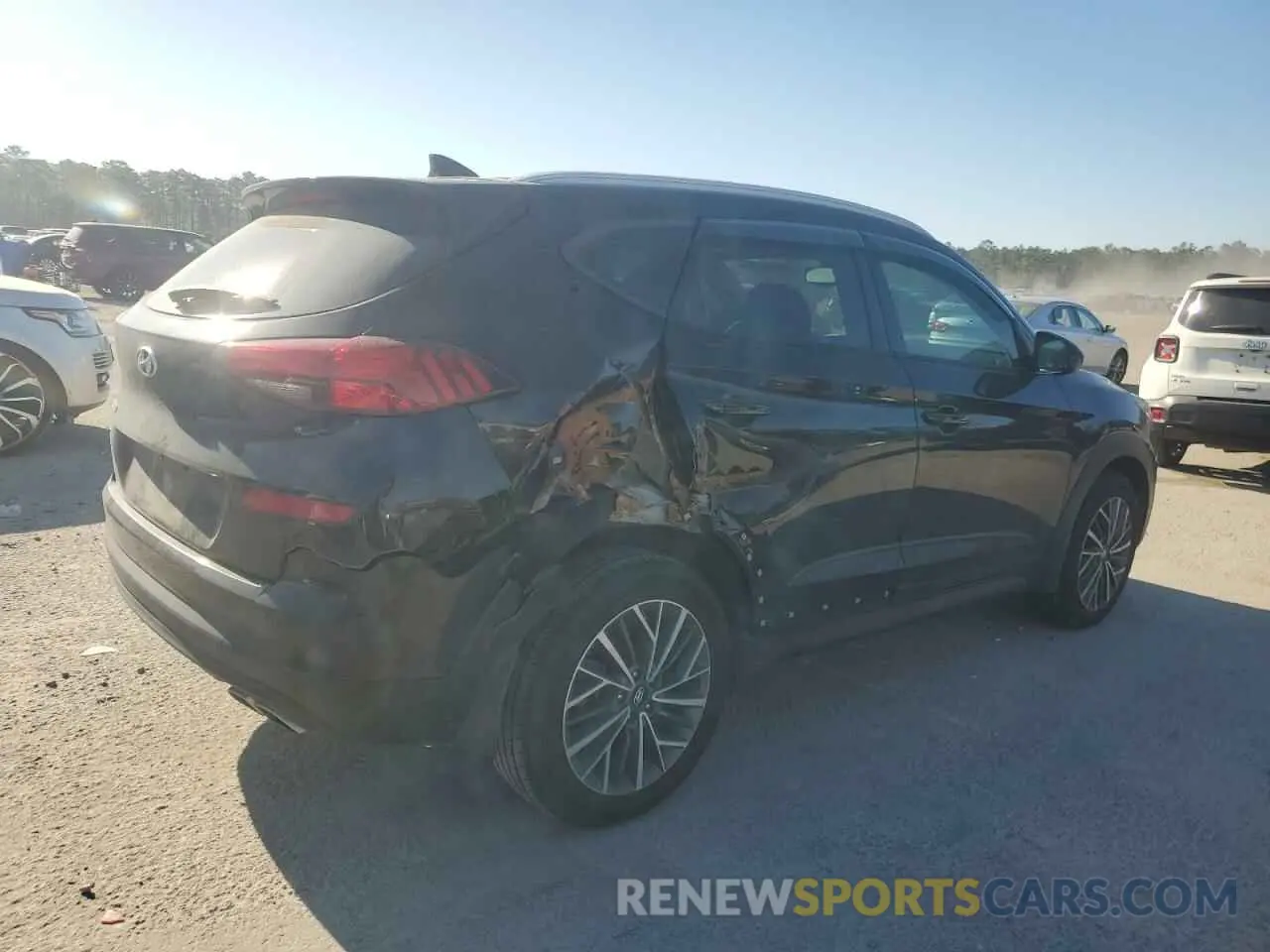 3 Photograph of a damaged car KM8J33ALXKU876250 HYUNDAI TUCSON 2019
