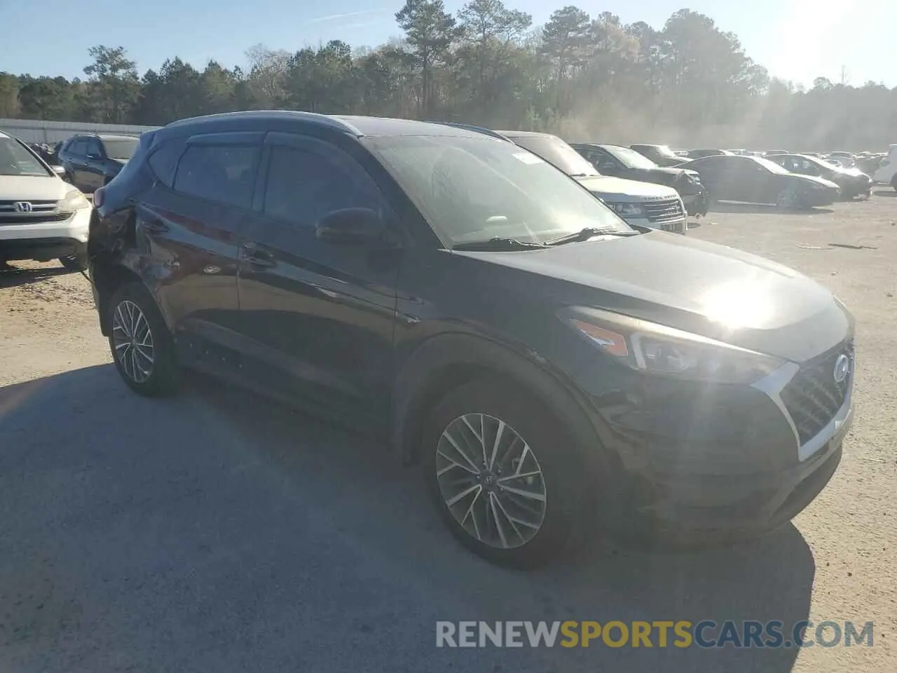4 Photograph of a damaged car KM8J33ALXKU876250 HYUNDAI TUCSON 2019