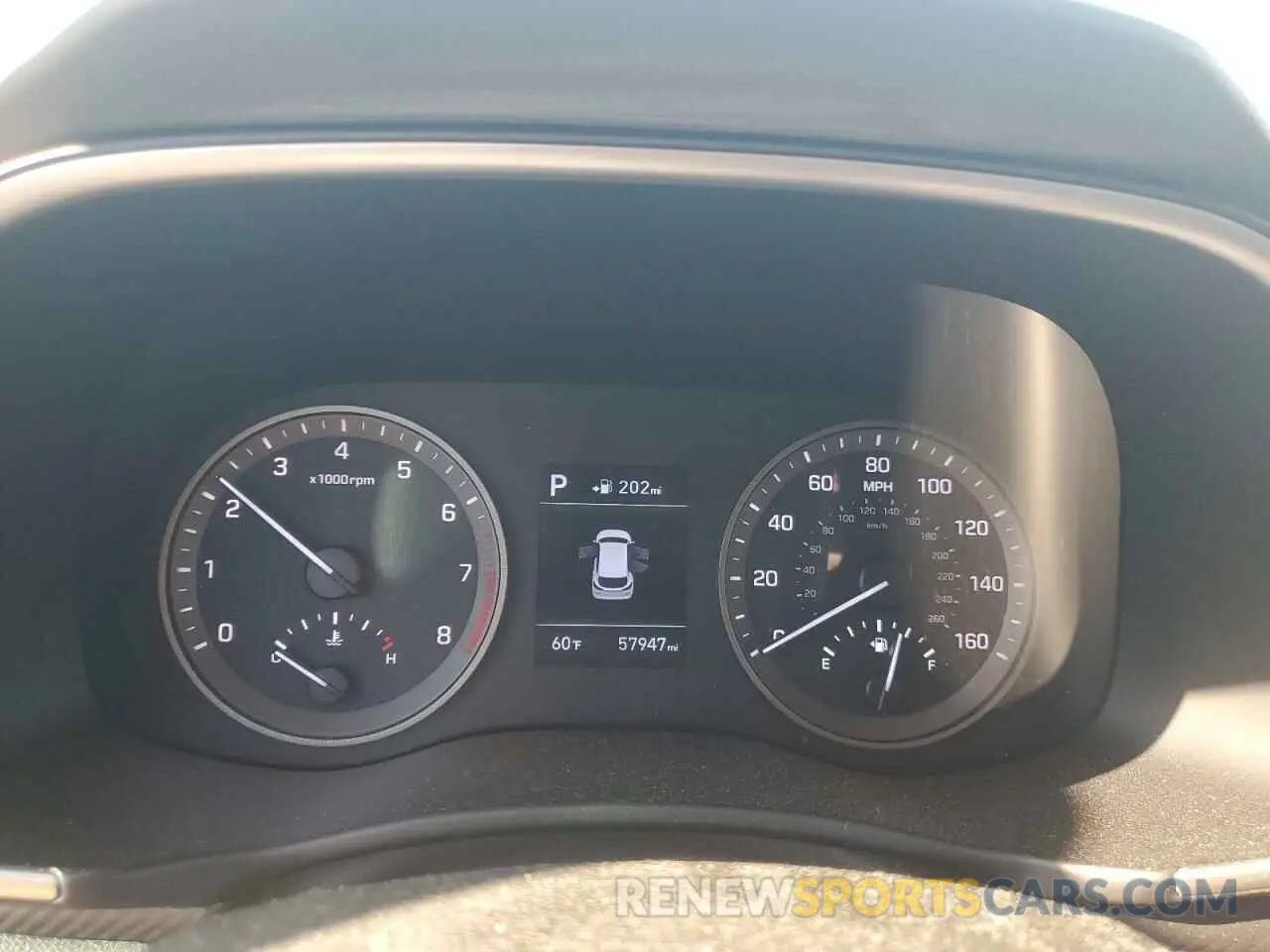 9 Photograph of a damaged car KM8J33ALXKU876250 HYUNDAI TUCSON 2019