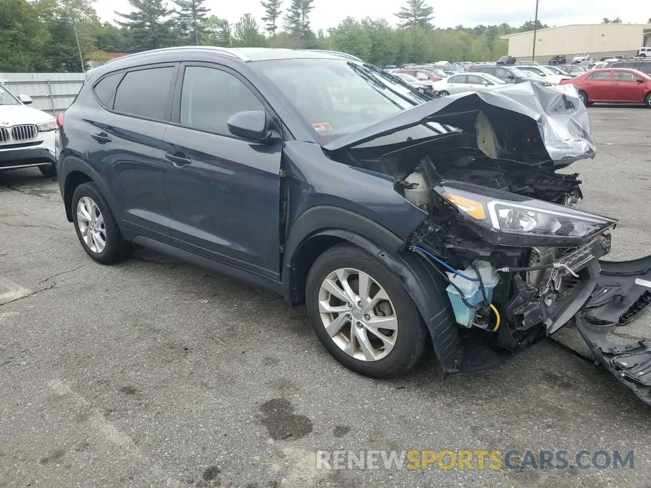 4 Photograph of a damaged car KM8J3CA40KU004507 HYUNDAI TUCSON 2019