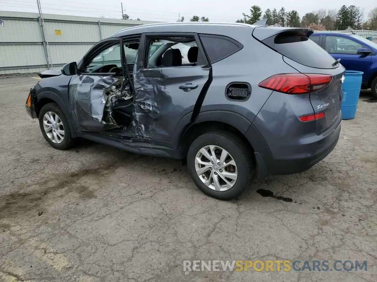 2 Photograph of a damaged car KM8J3CA40KU079482 HYUNDAI TUCSON 2019