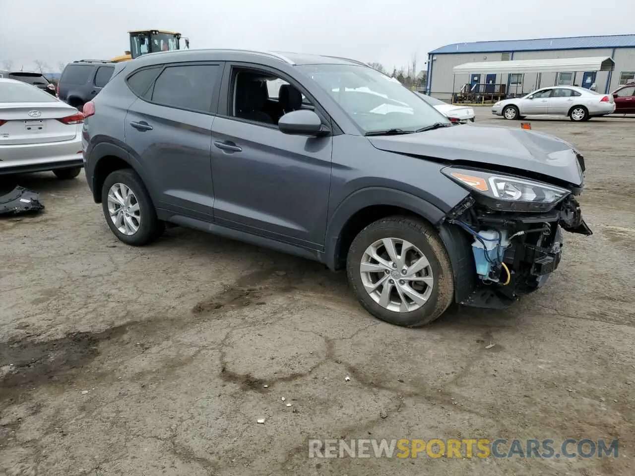 4 Photograph of a damaged car KM8J3CA40KU079482 HYUNDAI TUCSON 2019