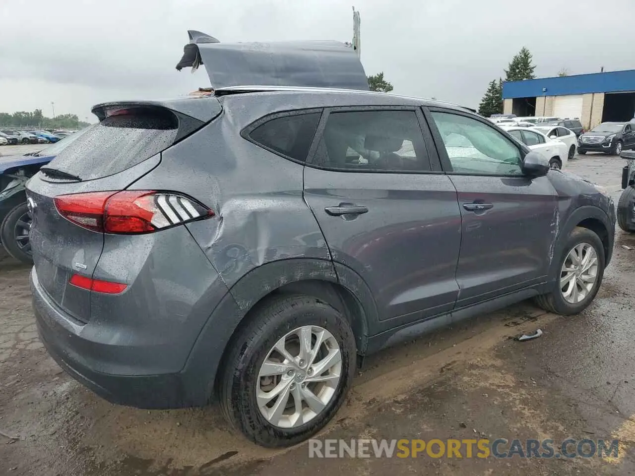 3 Photograph of a damaged car KM8J3CA40KU845923 HYUNDAI TUCSON 2019