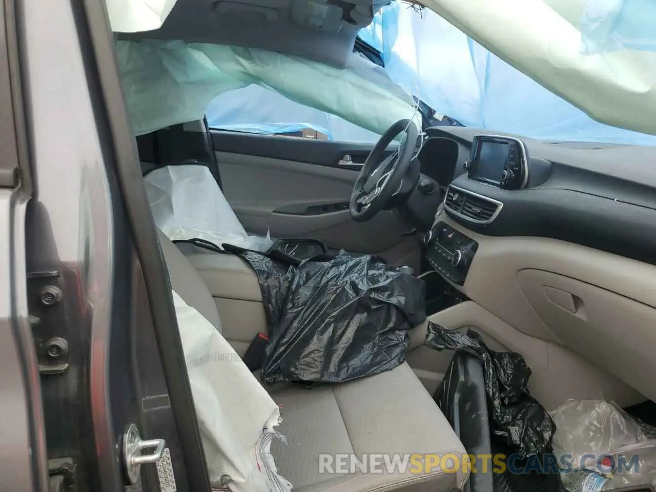 7 Photograph of a damaged car KM8J3CA40KU845923 HYUNDAI TUCSON 2019