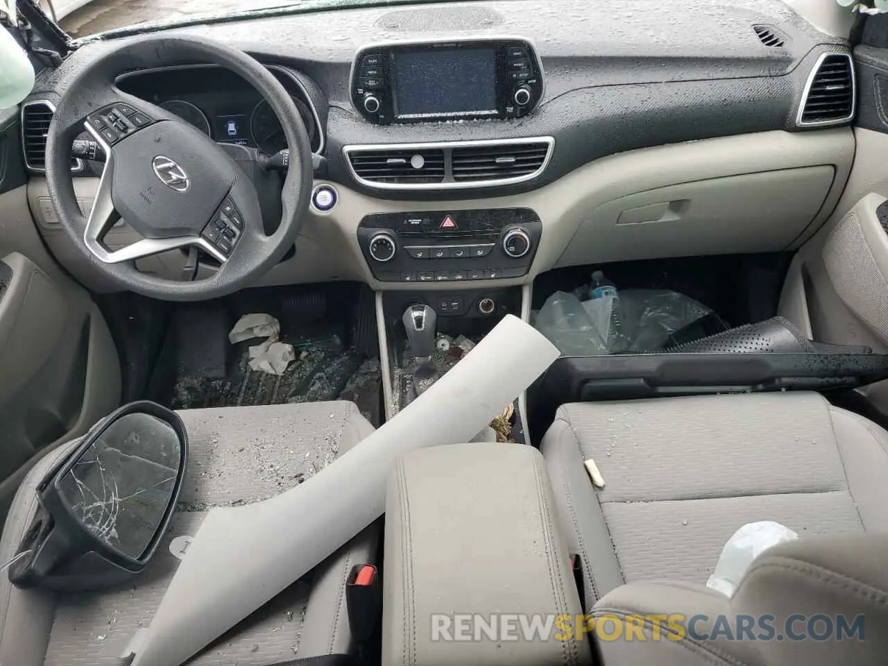 8 Photograph of a damaged car KM8J3CA40KU845923 HYUNDAI TUCSON 2019