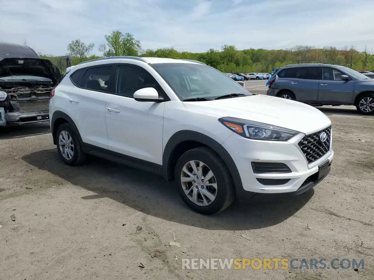 4 Photograph of a damaged car KM8J3CA40KU856338 HYUNDAI TUCSON 2019