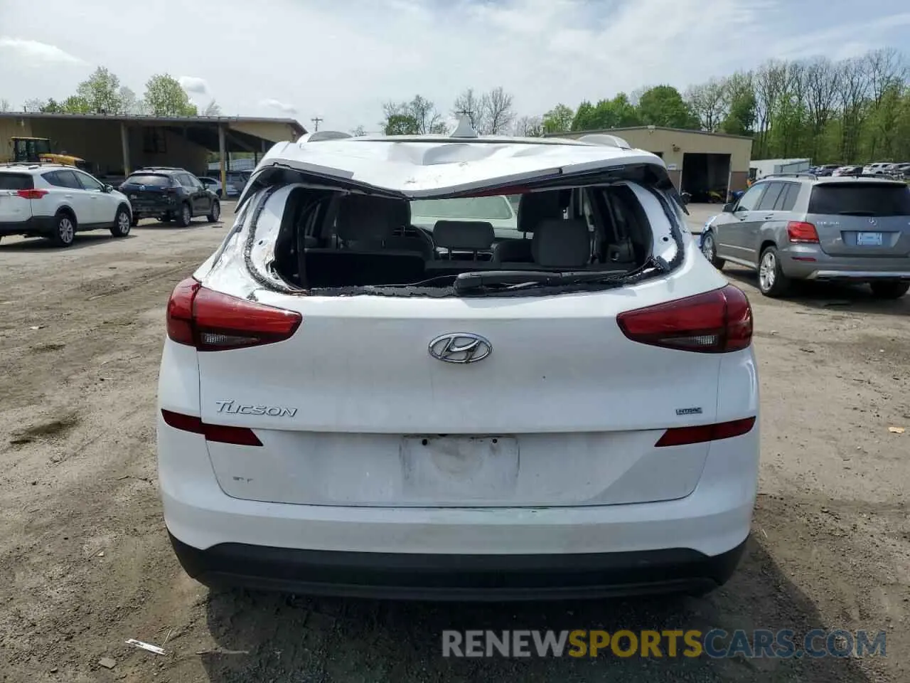 6 Photograph of a damaged car KM8J3CA40KU856338 HYUNDAI TUCSON 2019