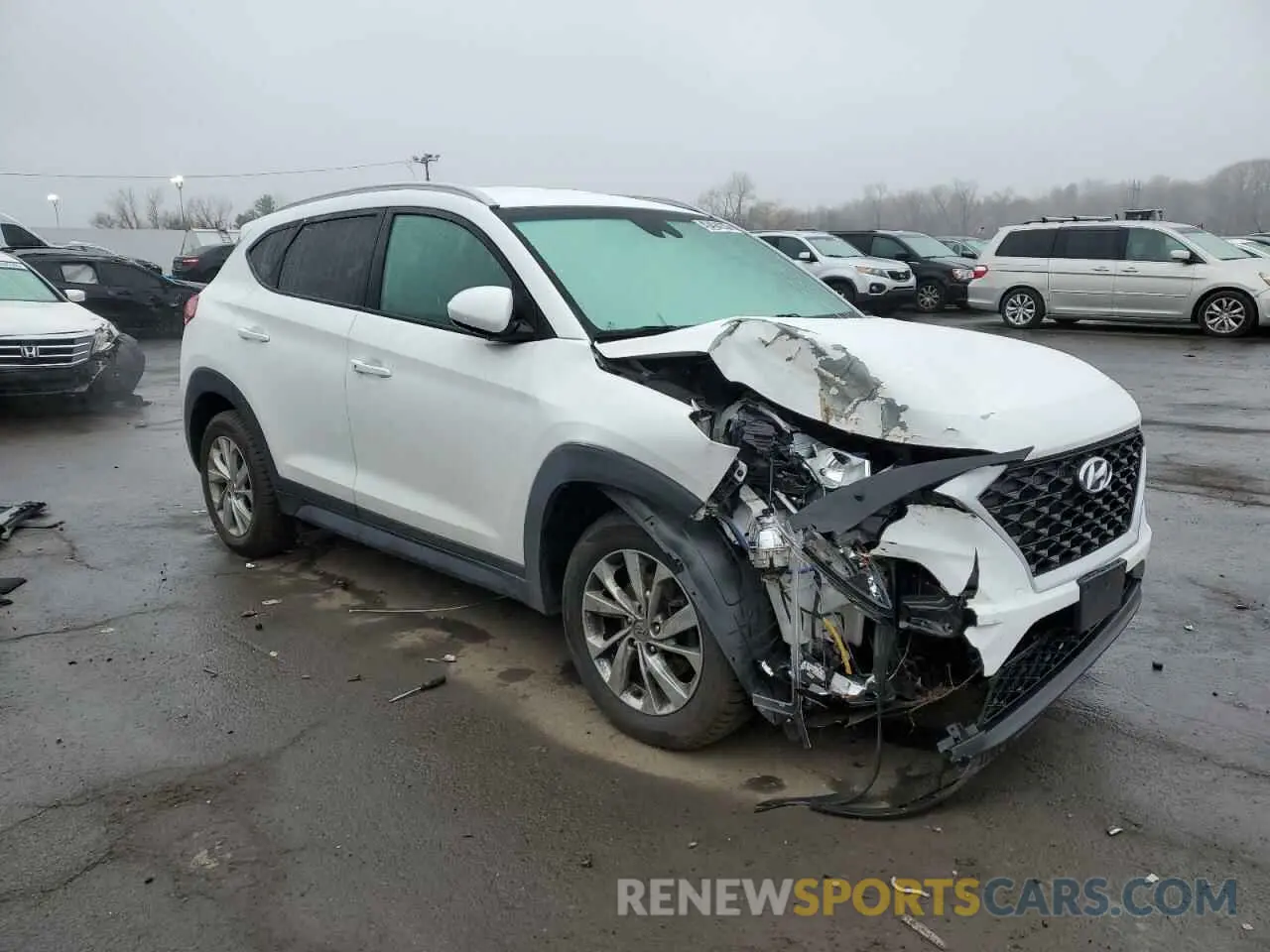 4 Photograph of a damaged car KM8J3CA41KU967383 HYUNDAI TUCSON 2019