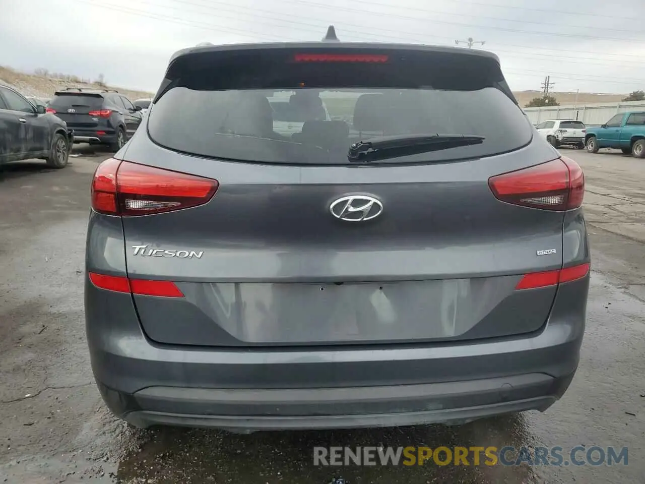 6 Photograph of a damaged car KM8J3CA42KU957347 HYUNDAI TUCSON 2019