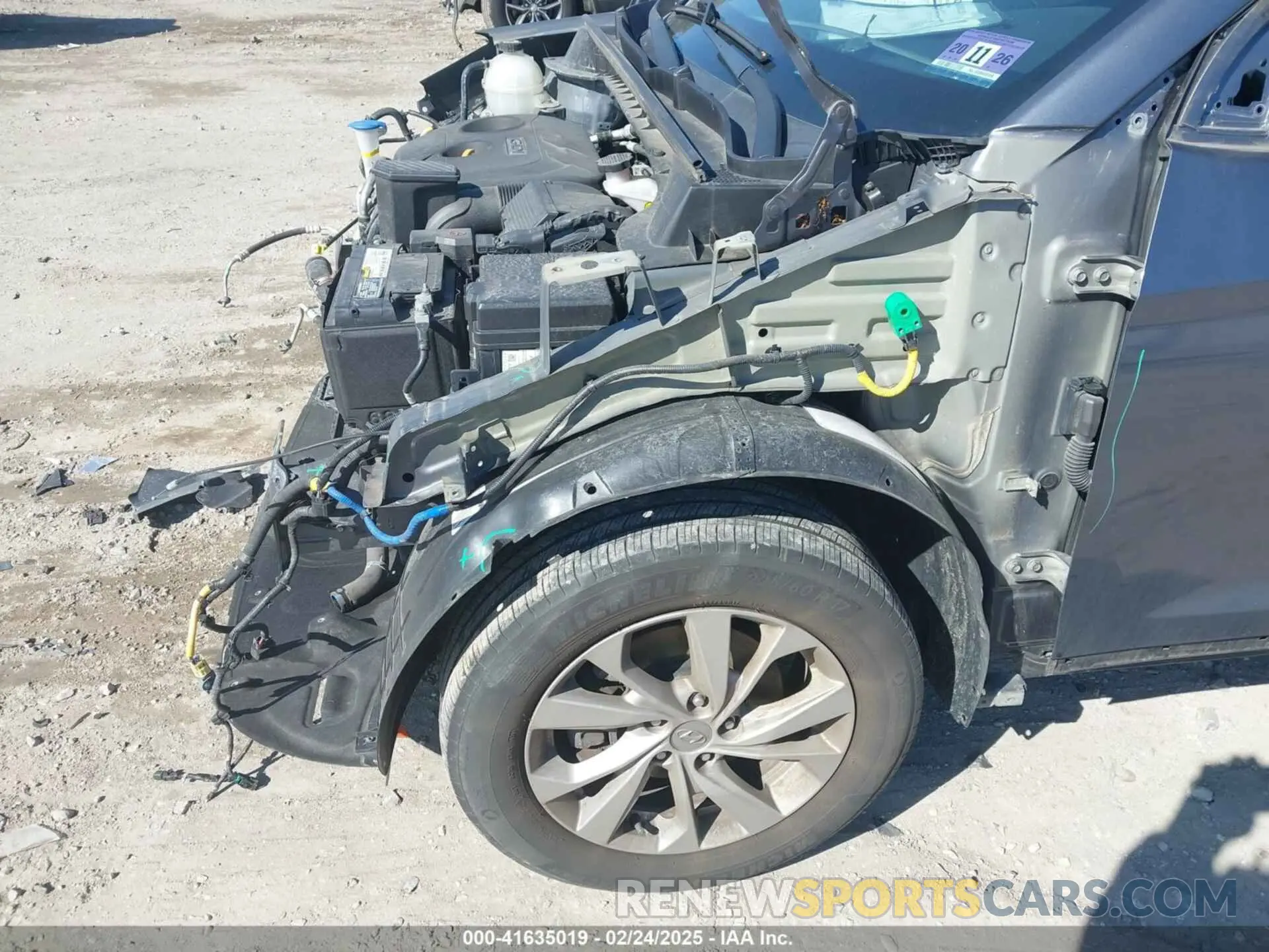 19 Photograph of a damaged car KM8J3CA43KU075720 HYUNDAI TUCSON 2019