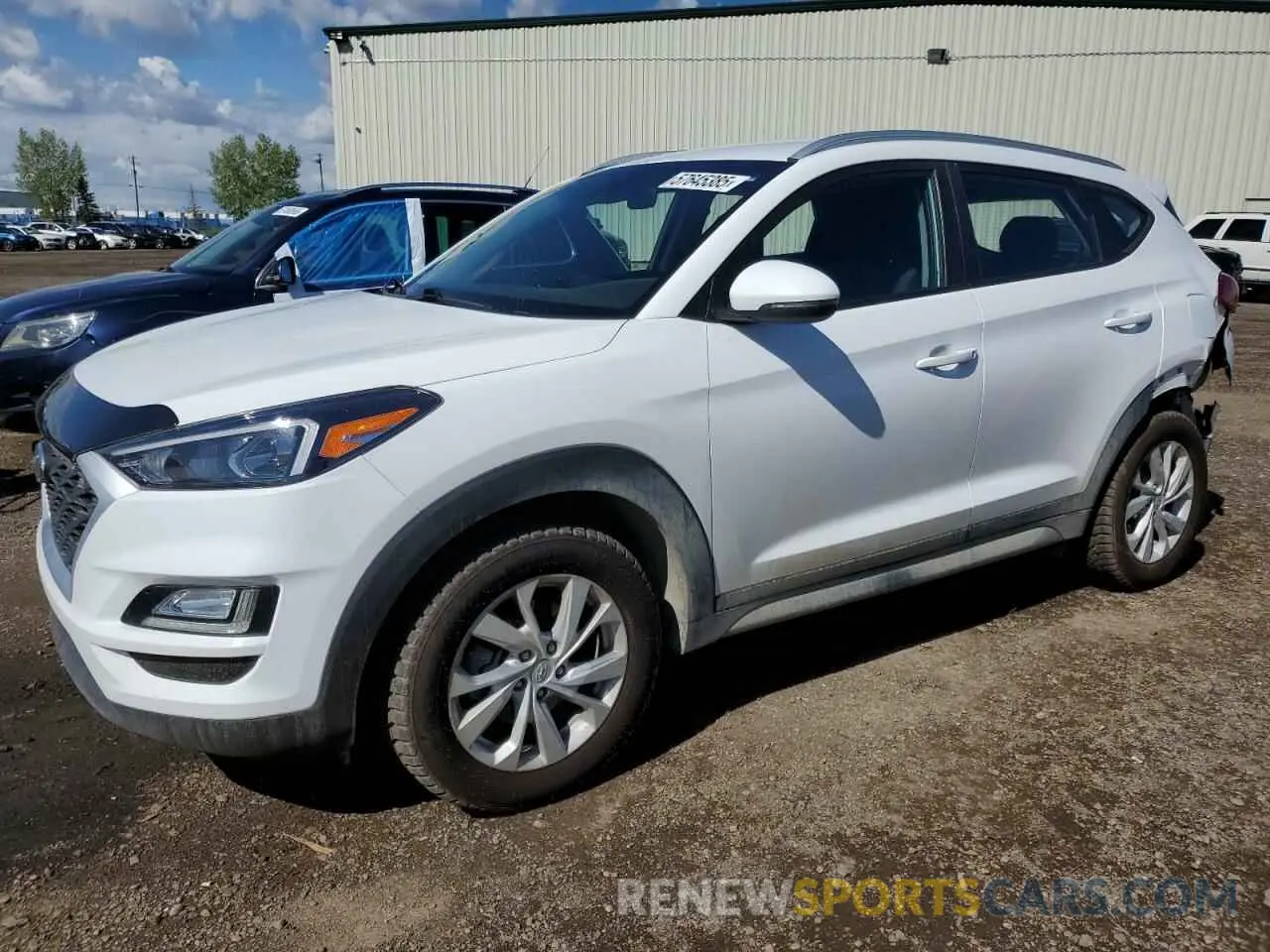 1 Photograph of a damaged car KM8J3CA43KU997548 HYUNDAI TUCSON 2019