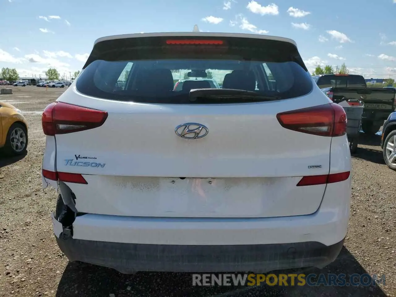 6 Photograph of a damaged car KM8J3CA43KU997548 HYUNDAI TUCSON 2019