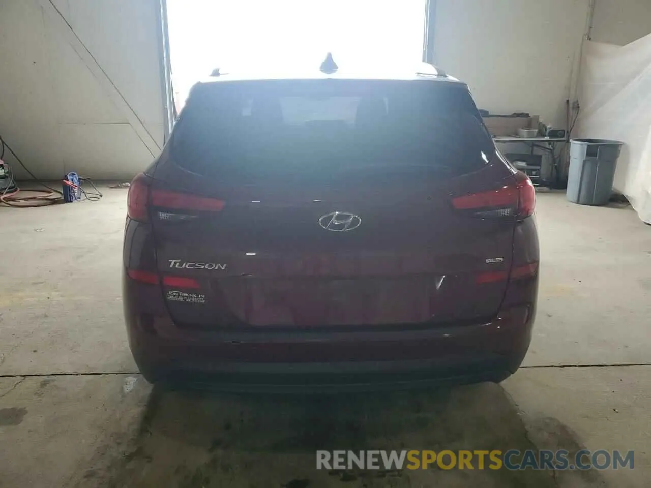6 Photograph of a damaged car KM8J3CA44KU022668 HYUNDAI TUCSON 2019