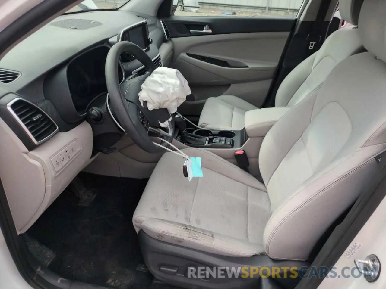 7 Photograph of a damaged car KM8J3CA44KU842877 HYUNDAI TUCSON 2019