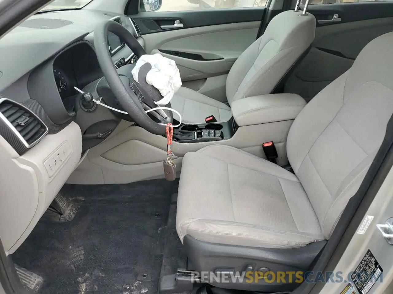 7 Photograph of a damaged car KM8J3CA44KU995033 HYUNDAI TUCSON 2019