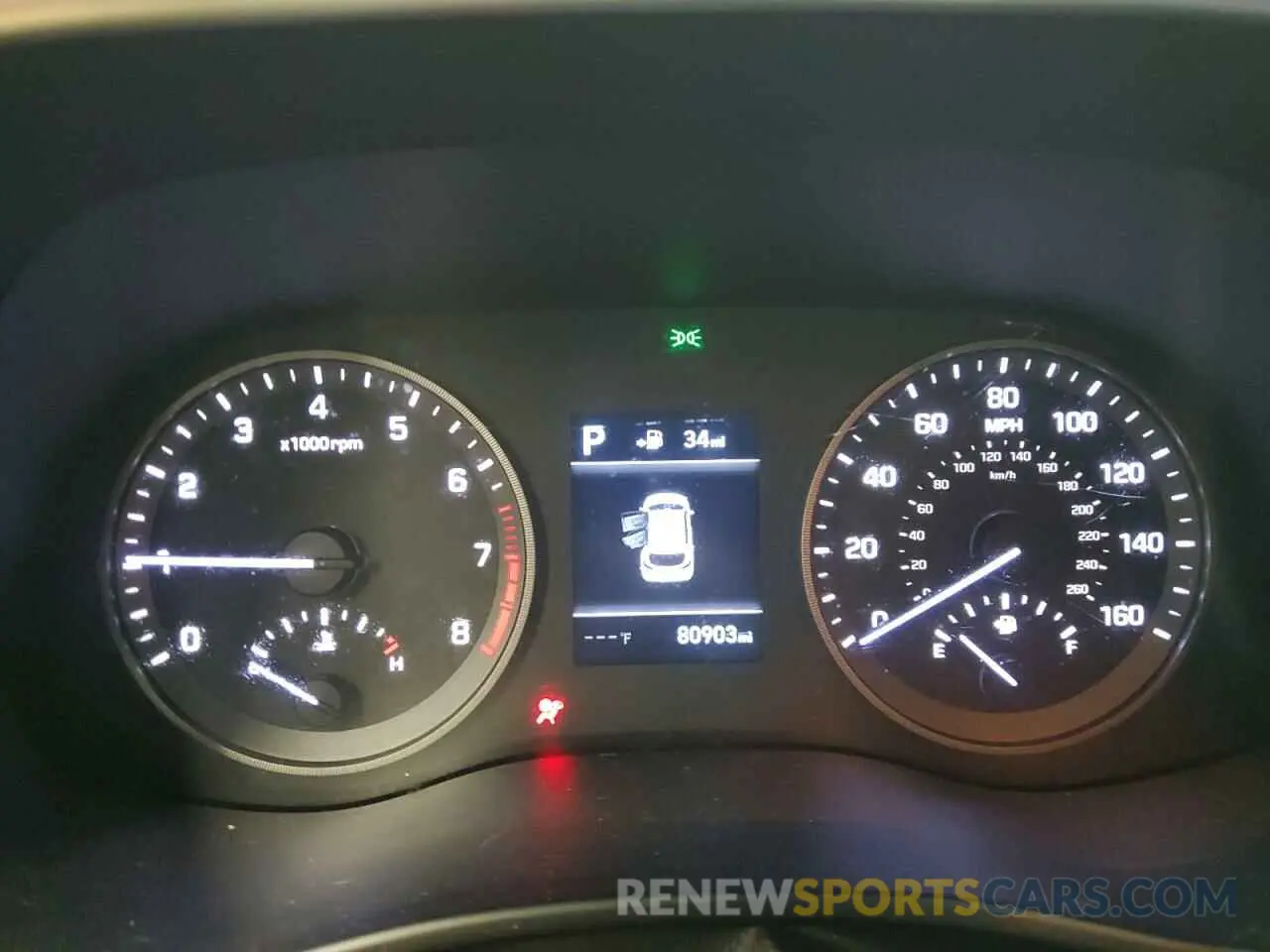 9 Photograph of a damaged car KM8J3CA45KU029483 HYUNDAI TUCSON 2019