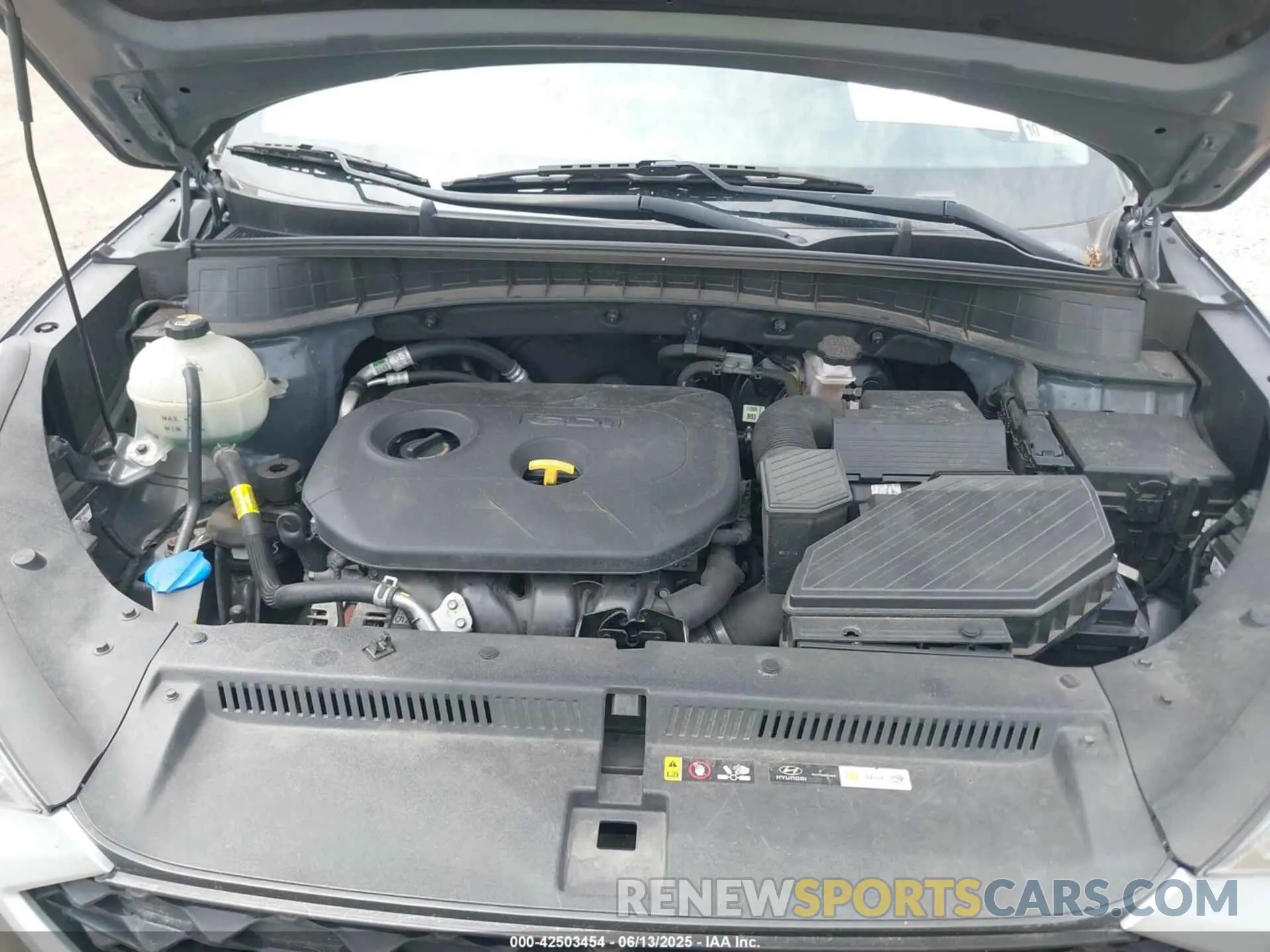 10 Photograph of a damaged car KM8J3CA45KU077470 HYUNDAI TUCSON 2019