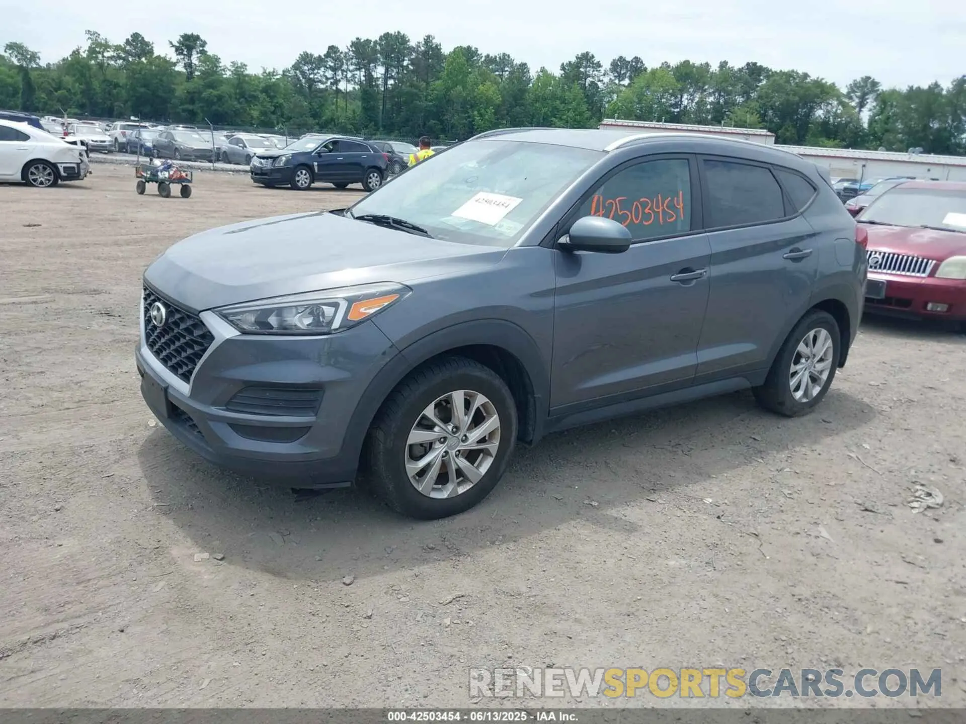 2 Photograph of a damaged car KM8J3CA45KU077470 HYUNDAI TUCSON 2019