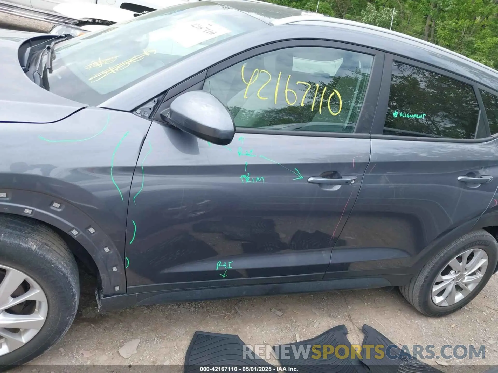14 Photograph of a damaged car KM8J3CA45KU968178 HYUNDAI TUCSON 2019