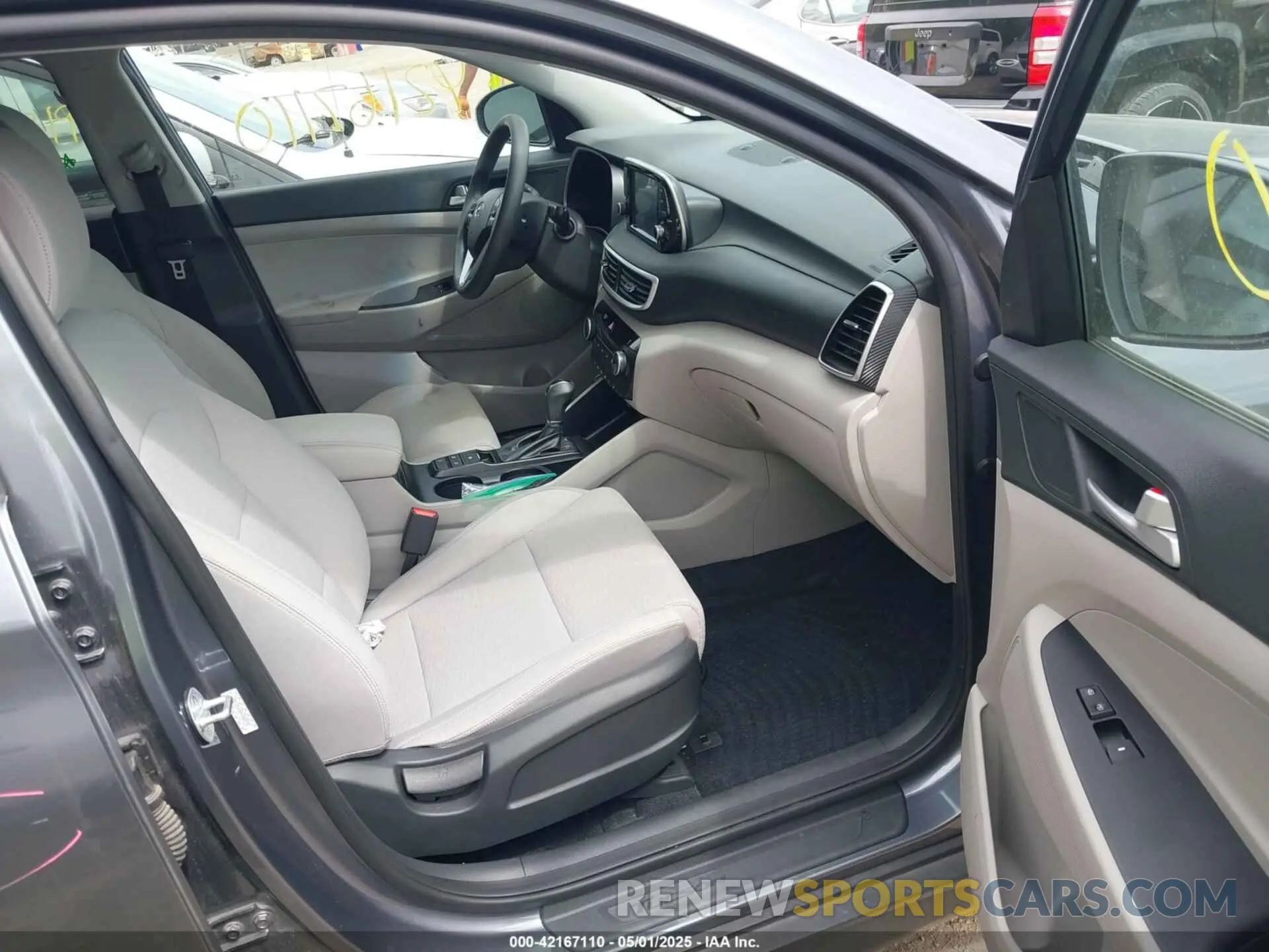 5 Photograph of a damaged car KM8J3CA45KU968178 HYUNDAI TUCSON 2019